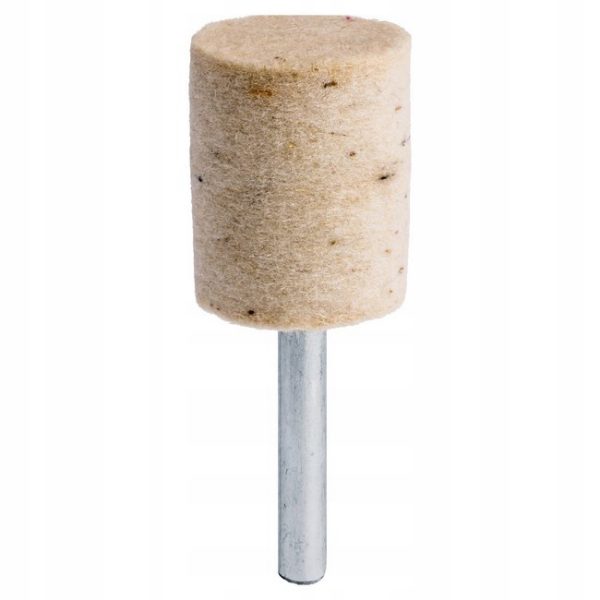 TARCZA FILCOWA FILC POLERSKI NA TRZPIENIU 25x30x6